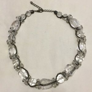 Clear necklace